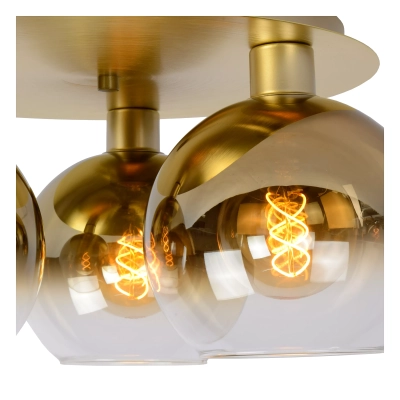 MARIUS - lampa sufitowa 3xE27 Matt Gold / Brass 74114/03/02 Lucide